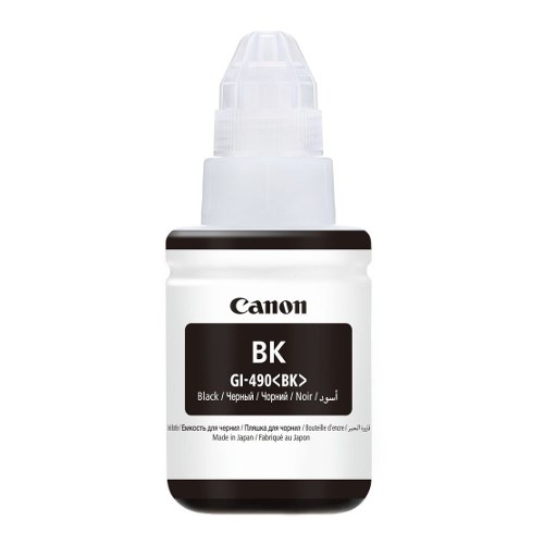К-ж Canon GI-490 BK Black (PIXMA G1400/2400/3400) 135мл, ориг. (0663C001) - фото 10335
