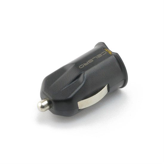 Зарядное устройство а/м 12/24V -> USB 5V 2 выхода, CelBro Extreme Mini, 2100mA, черный 35635