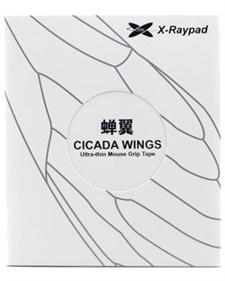 Противоскользящие наклейки на мышь X-raypad Cicada Wings V2 для VGN F1, чёрно-фиолетовые 37824 - фото 19900