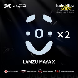 Ножки для мыши (глайды) X-raypad Jade Ultra для Lamzu Maya X, комплект из 2-х наборов 38465