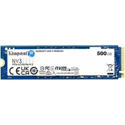 SSD M.2 2280 PCIe 4.0 x4 500GB Kingston (SNV2S/500G) 3500/2100MB/s, QLC, 120TBW 37962