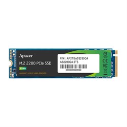 SSD M.2 2280 PCIe 4.0 x4 1 TB Apacer AS2280Q4, 5000/4400 MB/s, 3D TLC, 1650TBW (AP1TBAS2280Q4-1) 38131