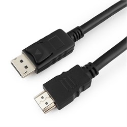 Кабель DisplayPort (20M) - HDMI (19M) 10.0м, Cablexpert 38665 - фото 20890