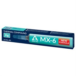 Термопаста ARCTIC Cooling MX-6 (4 грамма) 7.5 W/mK (ACTCP00080A) 38919 - фото 21348