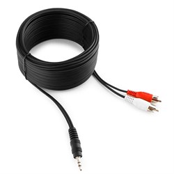 Кабель jack 3.5 мм (m) - 2xRCA (m) 10м Cablexpert 38883 - фото 21388