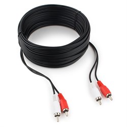 Кабель 2xRCA (m) - 2xRCA (m) 10м Cablexpert 38885 - фото 21392