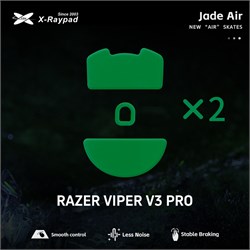 Ножки для мыши (глайды) X-raypad Jade Air для Razer Viper V3 Pro, комплект из 2-х наборов 39008