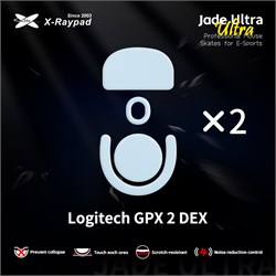 Ножки для мыши (глайды) X-raypad Jade Ultra для Logitech G PRO X Superlight 2 DEX, комплект из 2-х наборов 39010