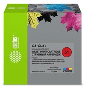 К-ж Canon CL-51 Color (PIXMA MP450/150/170, iP6220D/6210D/2200), Cactus 38727