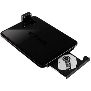 Подставка для нетбука 10" RaidSonic Icy Box (int.DVDRW, 2xUSB, HDD 2.5" dock) (IB-DK210-OD)