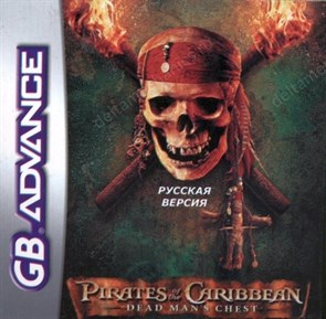 Pirate of the Caribbean Dead Man's Chest (игра для игровой приставки GBA) 13036