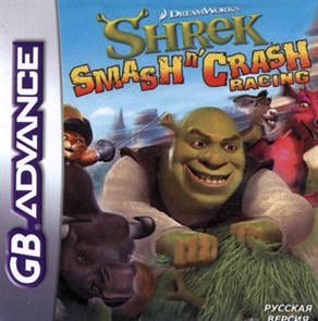 Shrek Smash 'n' Crash Racing (игра для игровой приставки GBA) 14288