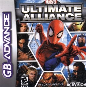 Marvel Ultimate Alliance (игра для игровой приставки GBA) 14416