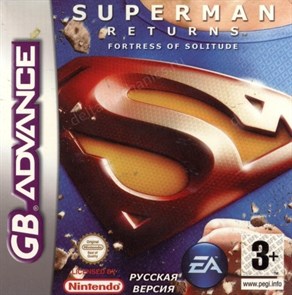 Superman Return -Fortress of Solitude (игра для игровой приставки GBA) 14428