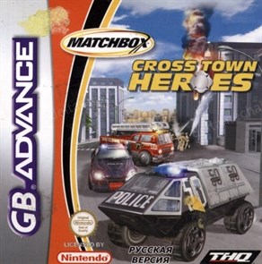 Match box Cross Town Heroes (игра для игровой приставки GBA) 17232
