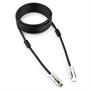 Кабель HDMI19M - HDMI19M 2.0 Cablexpert Platinum, зол.конт., два фильтра, 18 ГБит/с, 4.5м 35376 - фото 14108