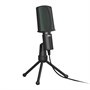 Микрофон Ritmix RDM-126 Black-Green на штативе-подставке, 50-16000Гц, -30±3 дБ, кабель 1.8м 35492