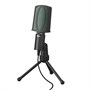 Микрофон Ritmix RDM-126 Black-Green на штативе-подставке, 50-16000Гц, -30±3 дБ, кабель 1.8м 35492