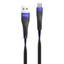 Кабель USB A --> Micro USB 5P (B) 1.2м hoco U39, сине-чёрный 35547