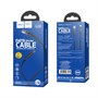 Кабель USB A --> Micro USB 5P (B) 1.2м hoco U39, сине-чёрный 35547