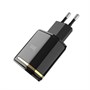 Зарядное устройство 220V -> USB 5V hoco C39A 2xUSB, 2400mA, черное, LED дисплей 35757