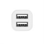 Зарядное устройство а/м 12V -> USB 5V hoco Z12 2xUSB, 2400mA, белое 35774