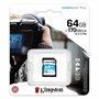SD Memory Card SDXC 64GB Class10 UHS-I U3 Kingston Canvas Go Plus 170R C10 V30 170MB/s (SDG3/64GB) 36194