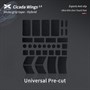 Противоскользящие наклейки на мышь X-raypad Cicada Wings V2 Universal Pre-cut, 34 накл., PORON®, чёрные 37807