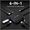 Док-станция 6-в-1 USB Type-C -> 3xUSB 3.1+1xType-C+HDMI 4K@60Hz+PD 100W ACASIS HB0706 38867