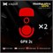 Ножки для мыши (глайды) X-raypad Obsidian Ultra для Logitech G PRO X Superlight 2c, комплект из 2-х наборов 39005